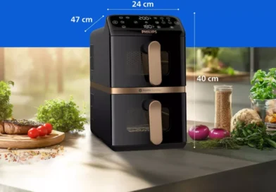 wymiary philips Ovi Stacked Dual Basket