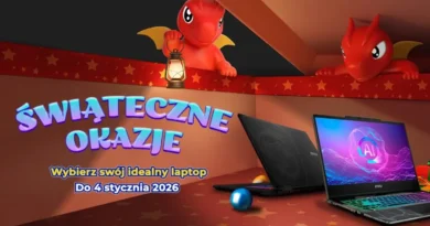 MSI przecenia laptopy z okazji nadchodzących świąt