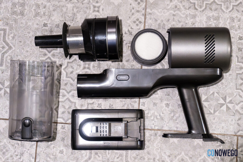 mova i10 rozłożony na części