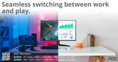 AOC prezentuje nowe monitory do pracy i do rozrywki