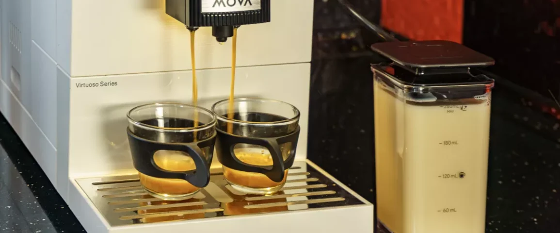 MOVA Virtuoso 10 Pro nalewa double espresso