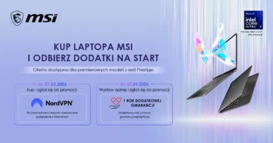 Nowe laptopy MSI Prestige AI+ trafiają do sprzedaży w Polsce