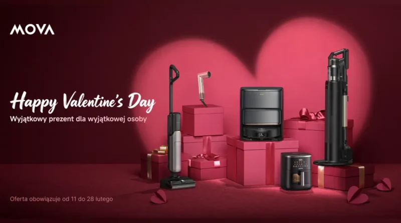 Miłość do wygody. Walentynkowe prezenty od MOVA, które naprawdę ułatwiają życie!