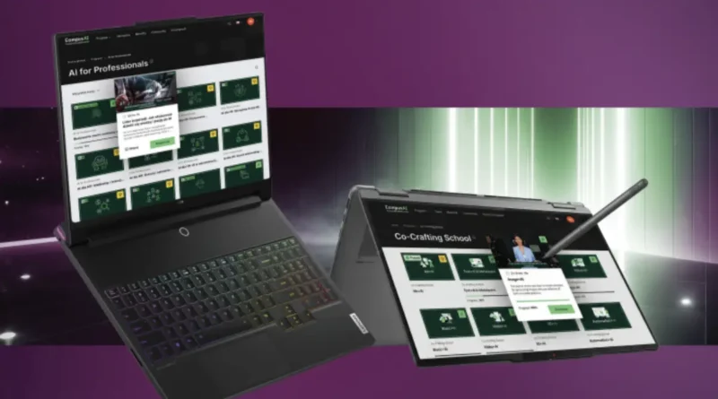 Lenovo daje roczny dostęp do CampusAI przy zakupie laptopów Yoga i Legion. Nowa akcja edukacyjna już ruszyła laptopy Lenovo