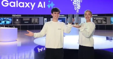 para na stoisku Samsunga