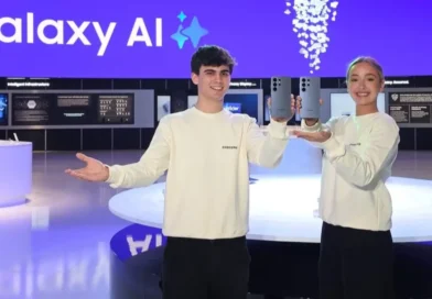 para na stoisku Samsunga