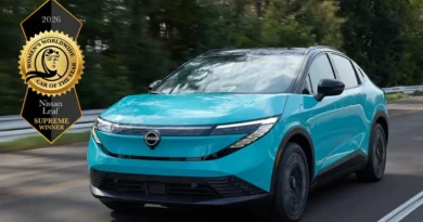Nowy Nissan LEAF zdobywa tytuł Women’s Worldwide Car of the Year 2026