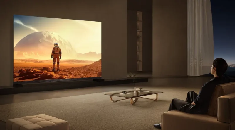 telewizor TCL w salonie