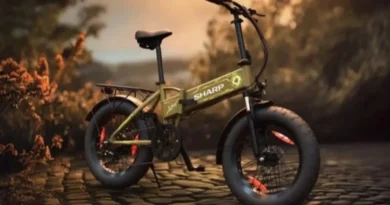 Sharp BK FS08E to nowy, elektryczny składany fat bike do miasta i na weekend