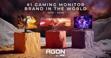 AGON by AOC ponownie liderem rynku monitorów gamingowych w Europie w 2025 roku