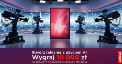 Lenovo startuje z drugą edycją konkursu AI. Do wygrania 10 000 zł na zakupy w showroomie!