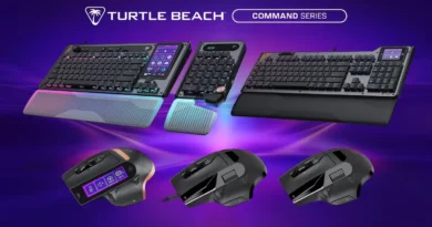 Turtle Beach Command to nowa seria klawiatur i myszy z ekranami dotykowymi dla graczy i twórców