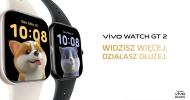 Vivo Watch GT2 debiutuje w Polsce. Smartwatch z baterią na 25 dni i dużym ekranem