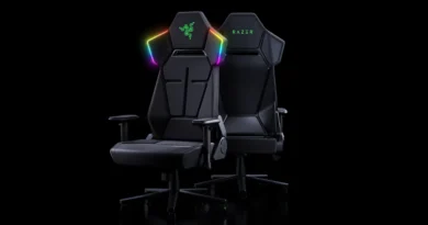 Razer Soma Chroma oficjalnie. Nowy fotel gamingowy RGB stawia na pełną immersję