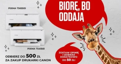 Canon zwraca pieniądze za zakup drukarki. Nawet kilkaset złotych wraca na konto!