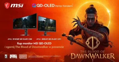 Gracze będą zachwyceni! Kup monitor MSI QD-OLED i odbierz darmową grę!
