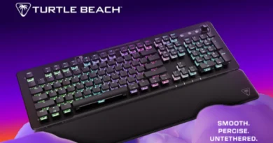 Gracze w szoku! Nowa klawiatura Turtle Beach działa niemal bez końca i reaguje na gesty!