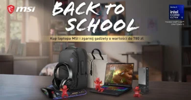 Kupujesz laptopa? MSI rozdaje darmowe prezenty o wartości do 780 zł!