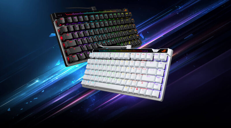 Klawiatura ASUS ROG Falchion ACE 75 HE – gamingowa rewolucja!